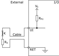 Series only external connection
