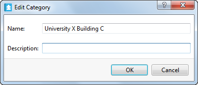 Edit Category dialog box
