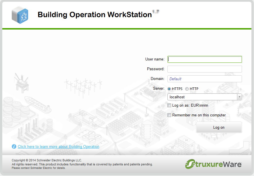 Building Operation WorkStation
