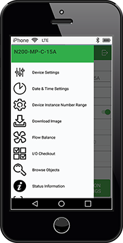 eCommission SmartX Controllers mobile app
