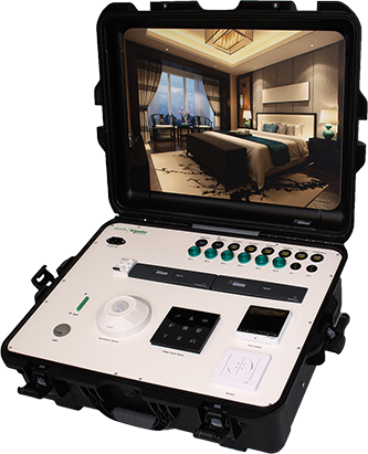 CRS-HH-DEMO – EcoStruxure Connected Room Solutions for Hotels Demo Kit 
