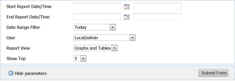 Submit Form page
