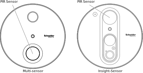 Passive infrared (PIR) sensor

